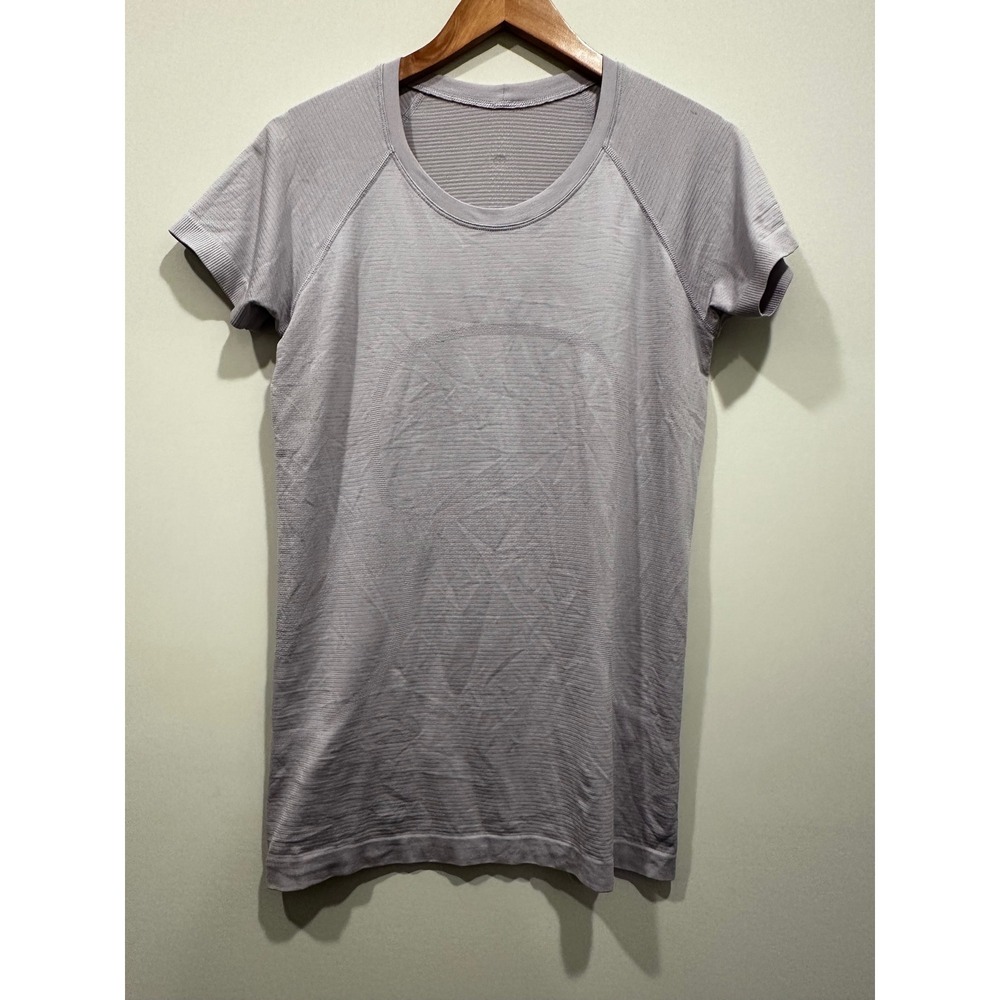 Lululemon Swiftly Tech‎ Short Sleeve 2.0 Crewneck Shirt Lavender Purple Womens